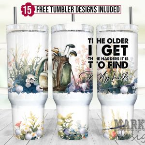 Golf Clubs Custom Stanley Quencher 40oz Stainless Steel Tumbler With Handle