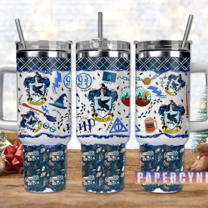 Harry Potter Custom Stanley Quencher 40oz Stainless Steel Tumbler With Handle