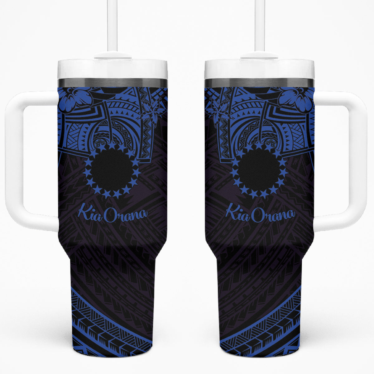 Kia Orana Cook Islands Custom Stanley Quencher 40oz Stainless Steel Tumbler