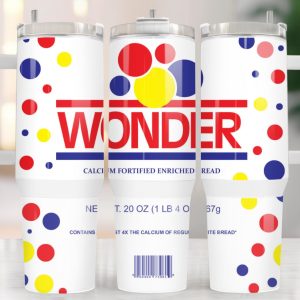 Wonder Calcium Fortified Enriched Bread Custom Stanley Quencher 40oz Stainless Steel Tumbler With Handle