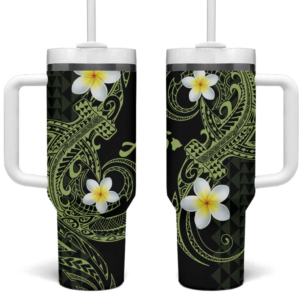 Aloha Hammerhead Shark Custom Stanley Quencher 40oz Stainless Steel Tumbler With Handle