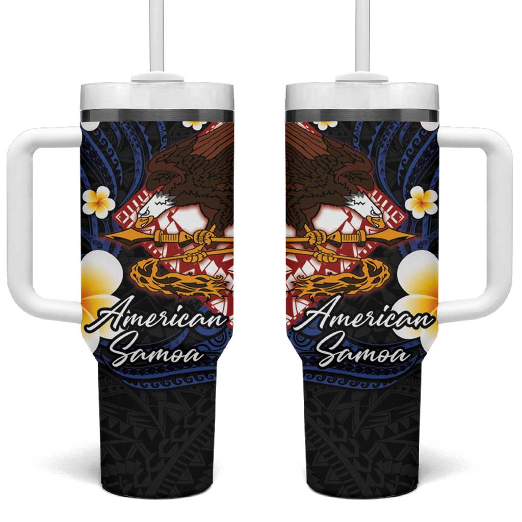 American Samoa Flag Day Custom Stanley Quencher 40oz Stainless Steel Tumbler With Handle
