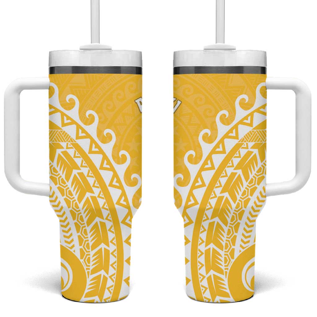 Cook Islands Aitutaki Custom Stanley Quencher 40oz Stainless Steel Tumbler With Handle