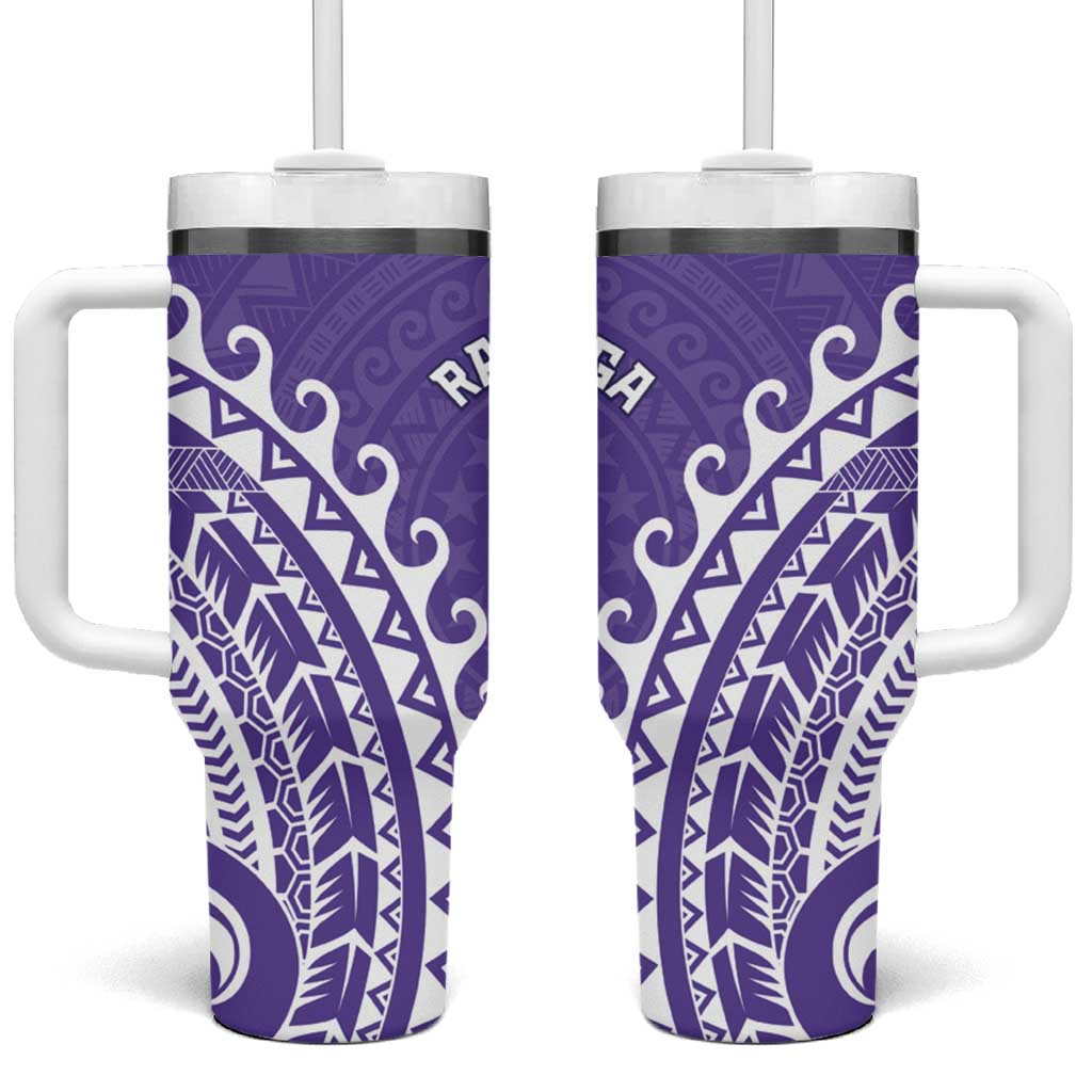 Cook Islands Rarotonga Custom Stanley Quencher 40oz Stainless Steel Tumbler With Handle