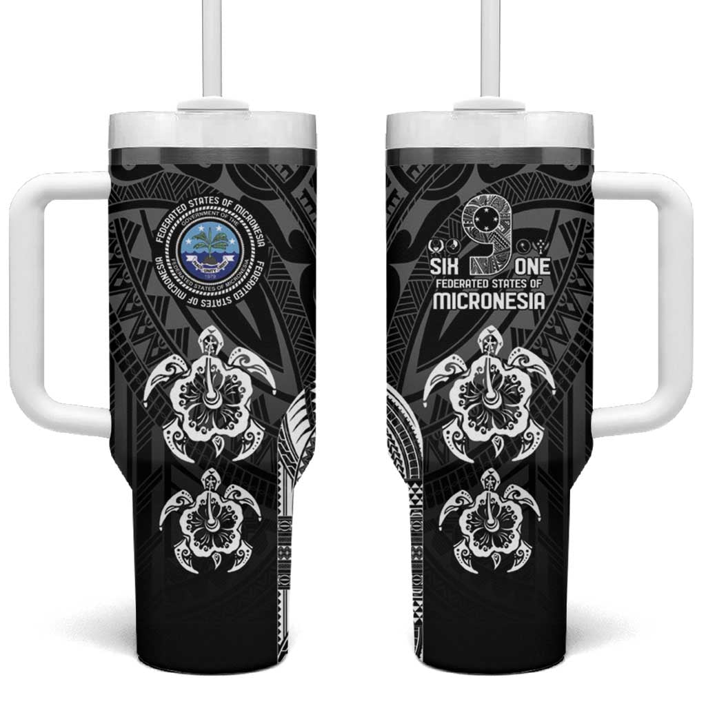 FSM Micronesia Six 9 One Custom Stanley Quencher 40oz Stainless Steel Tumbler With Handle