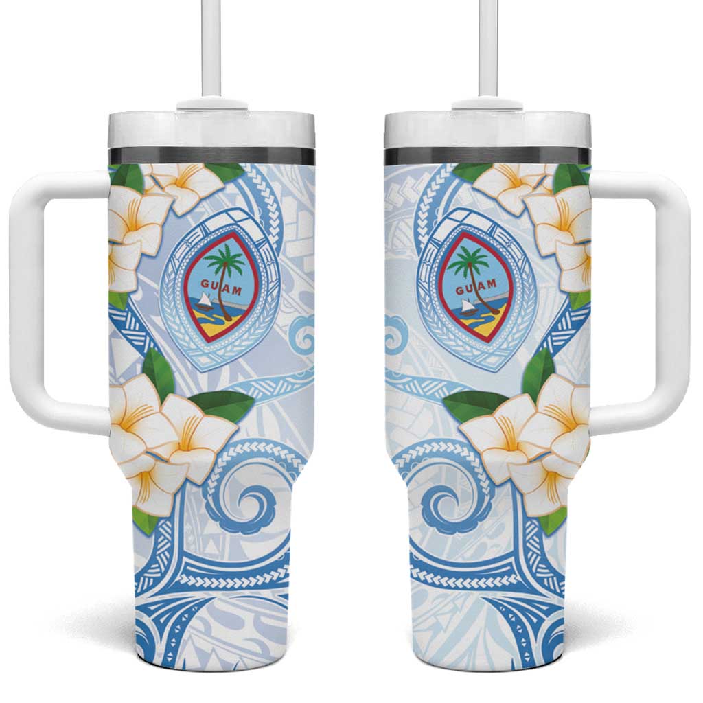 Guam Chamorro Custom Stanley Quencher 40oz Stainless Steel Tumbler With Handle