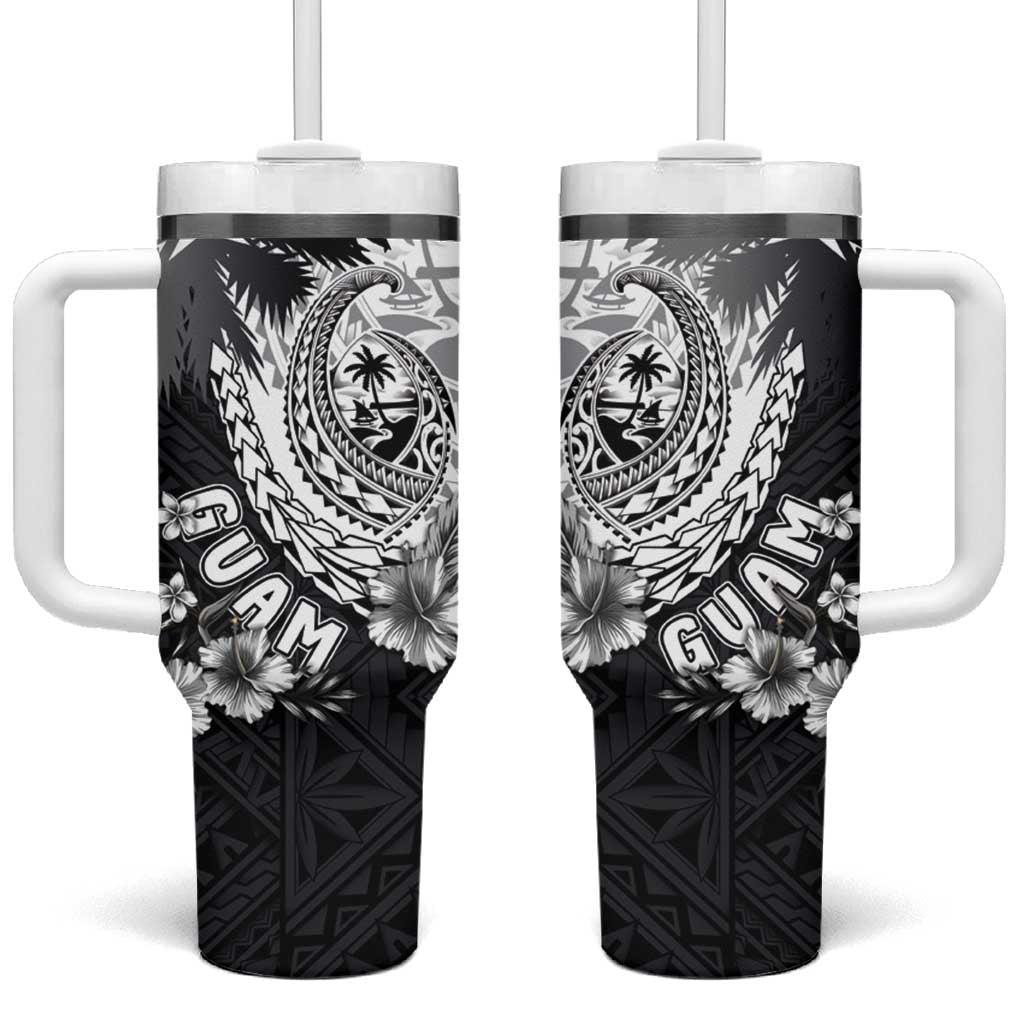 Hafa Adai Guam Custom Stanley Quencher 40oz Stainless Steel Tumbler With Handle