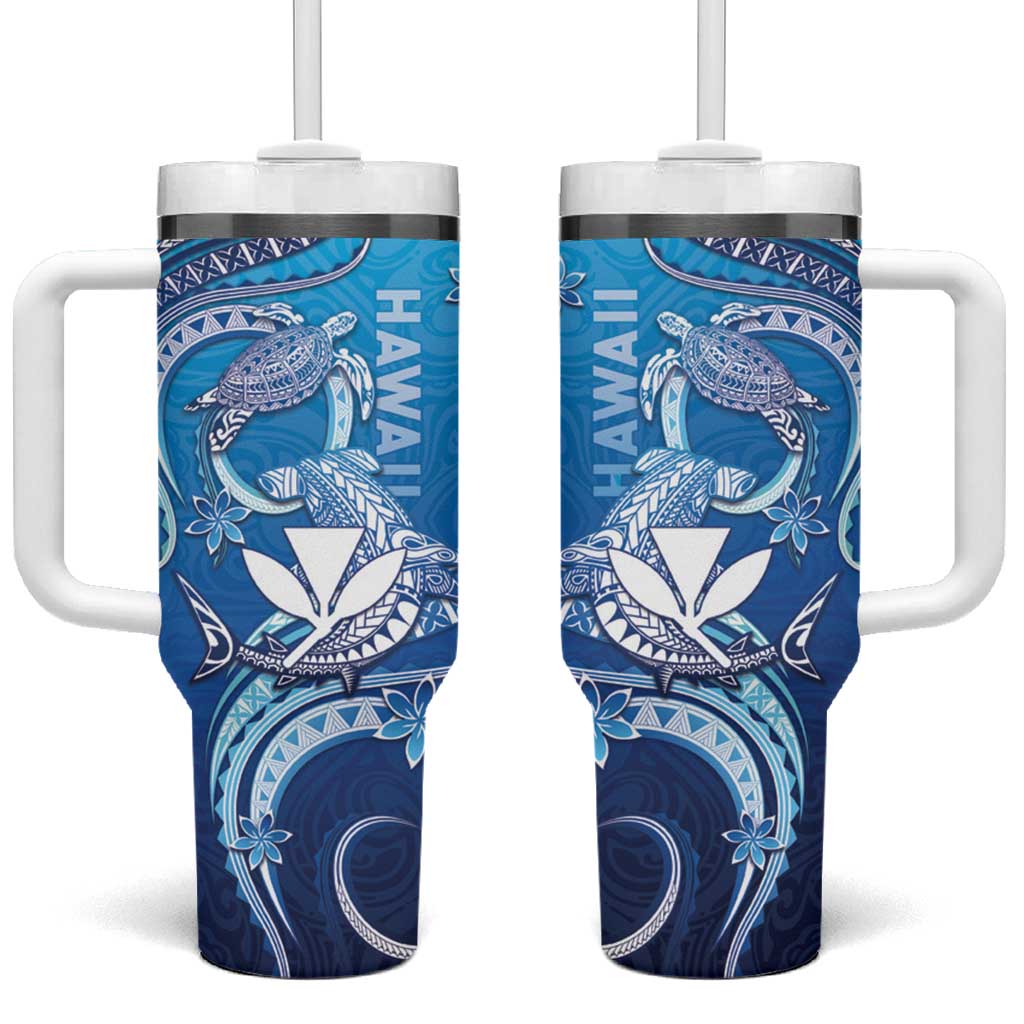 Hawaii Custom Stanley Quencher 40oz Stainless Steel Tumbler With Handle
