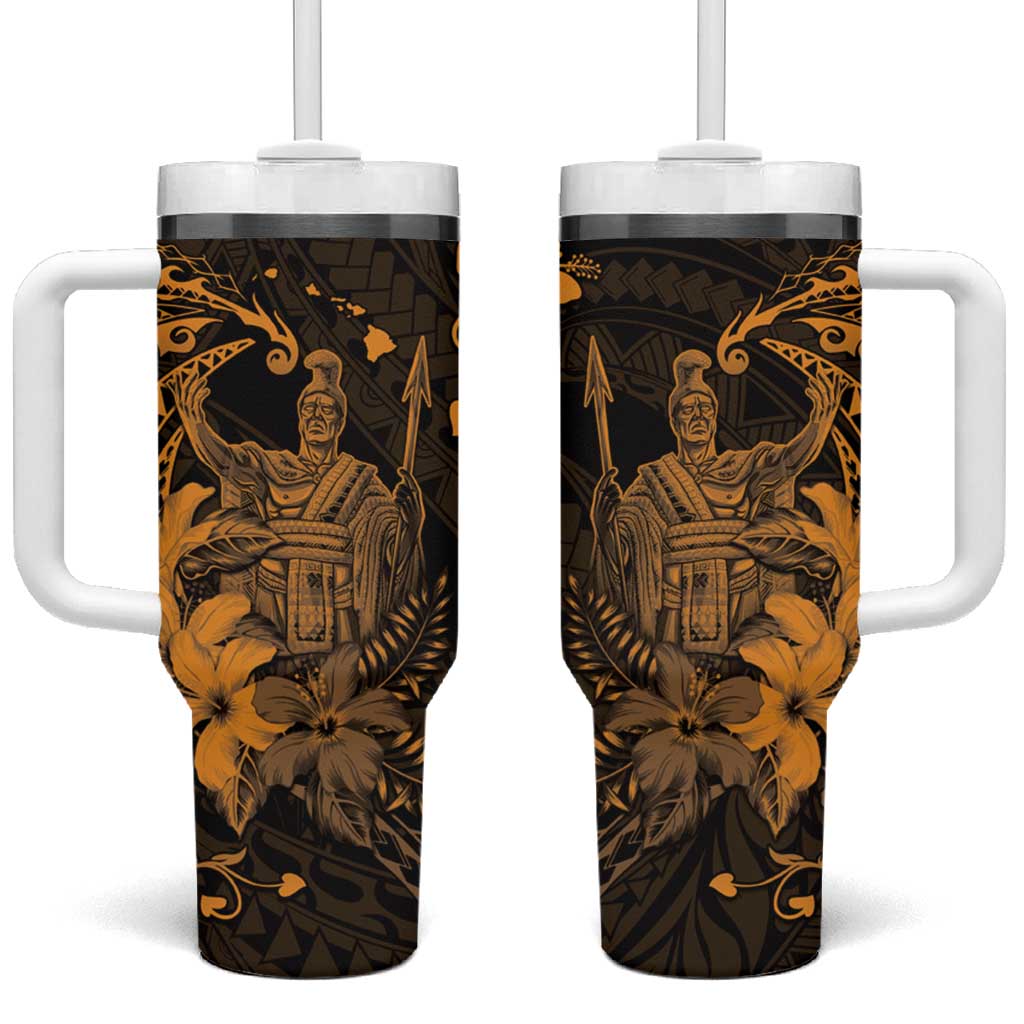 Hawaii King Kamehameha Day Custom Stanley Quencher 40oz Stainless Steel Tumbler With Handle
