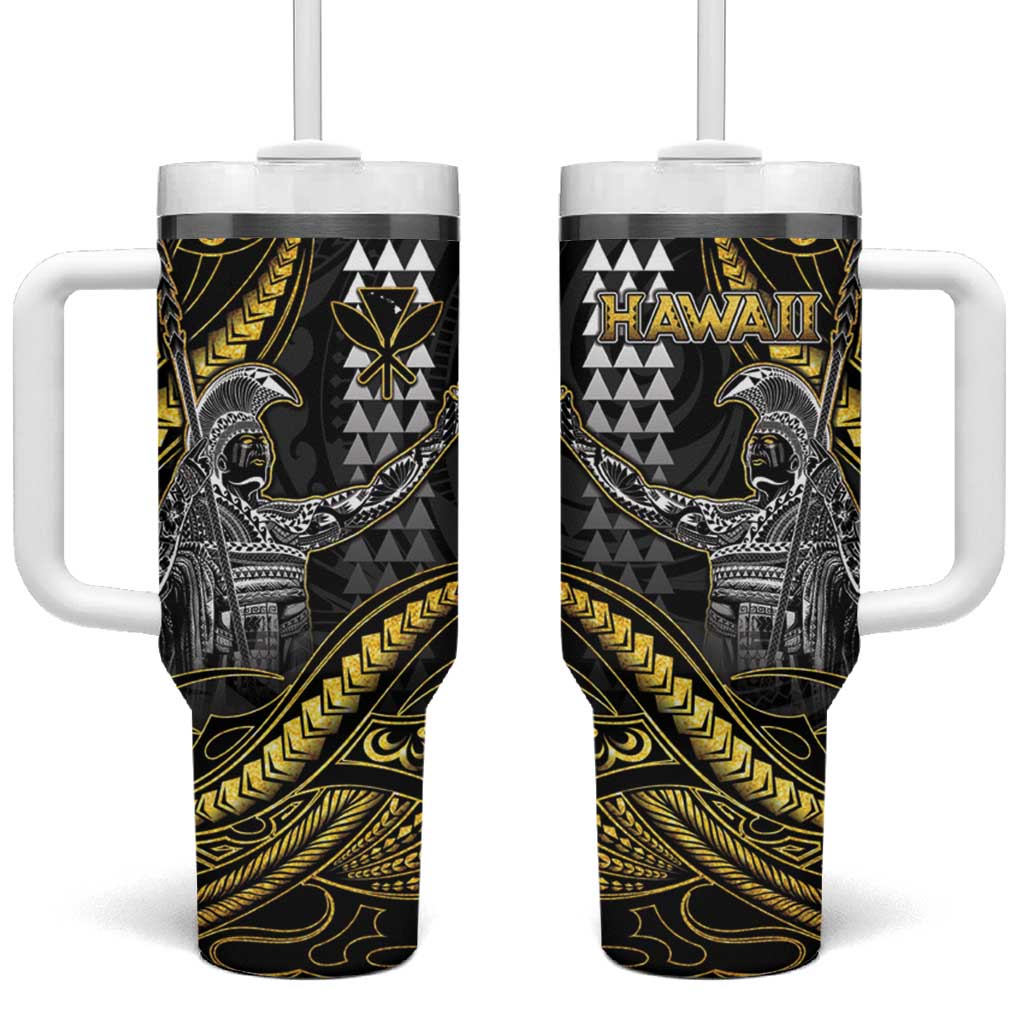 Hawaii King Kamehameha The Great Custom Stanley Quencher 40oz Stainless Steel Tumbler With Handle