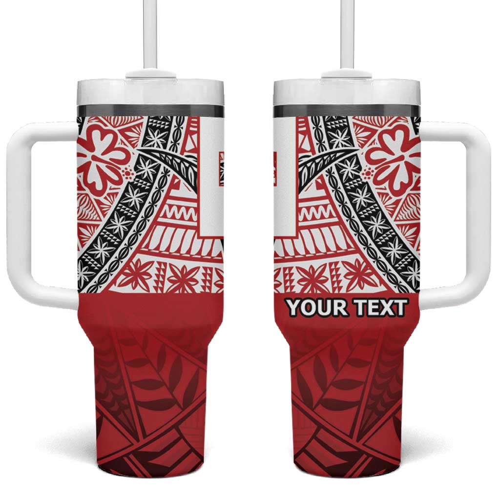 Malo e lelei Tonga Custom Stanley Quencher 40oz Stainless Steel Tumbler With Handle