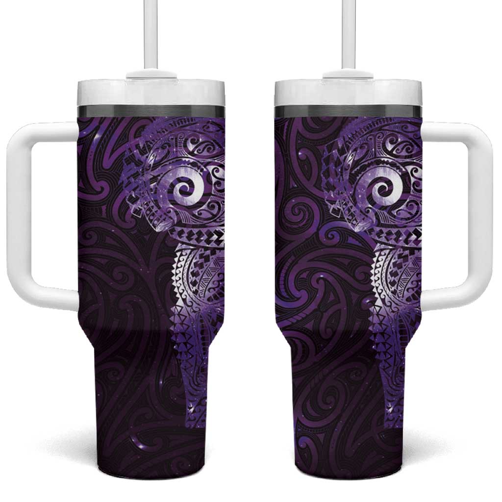 Matariki New Zealand Maori Koru Art Tattoo Custom Stanley Quencher 40oz Stainless Steel Tumbler With Handle