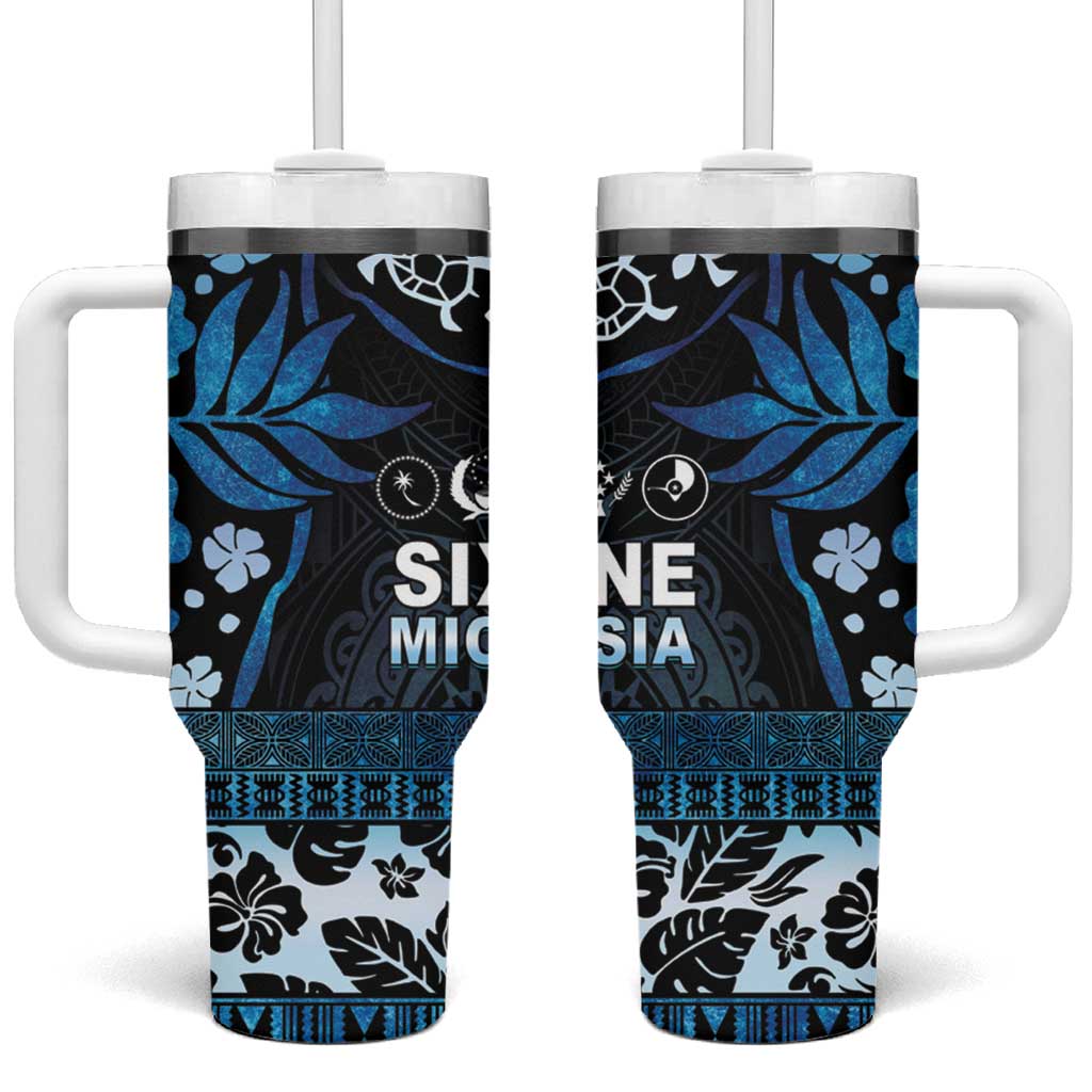 Micronesia FSM 691 Custom Stanley Quencher 40oz Stainless Steel Tumbler With Handle