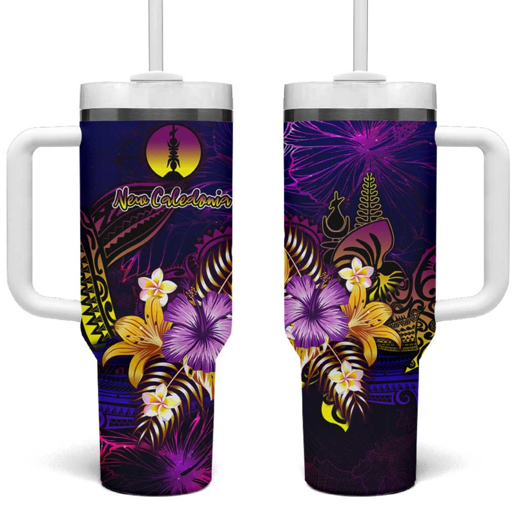New Caledonia Custom Stanley Quencher 40oz Stainless Steel Tumbler With Handle