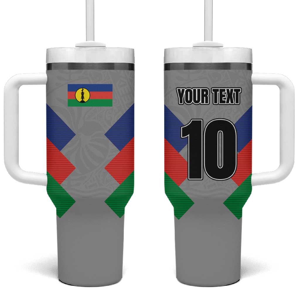  New Caledonia-The Kagus Custom Stanley Quencher 40oz Stainless Steel Tumbler With Handle