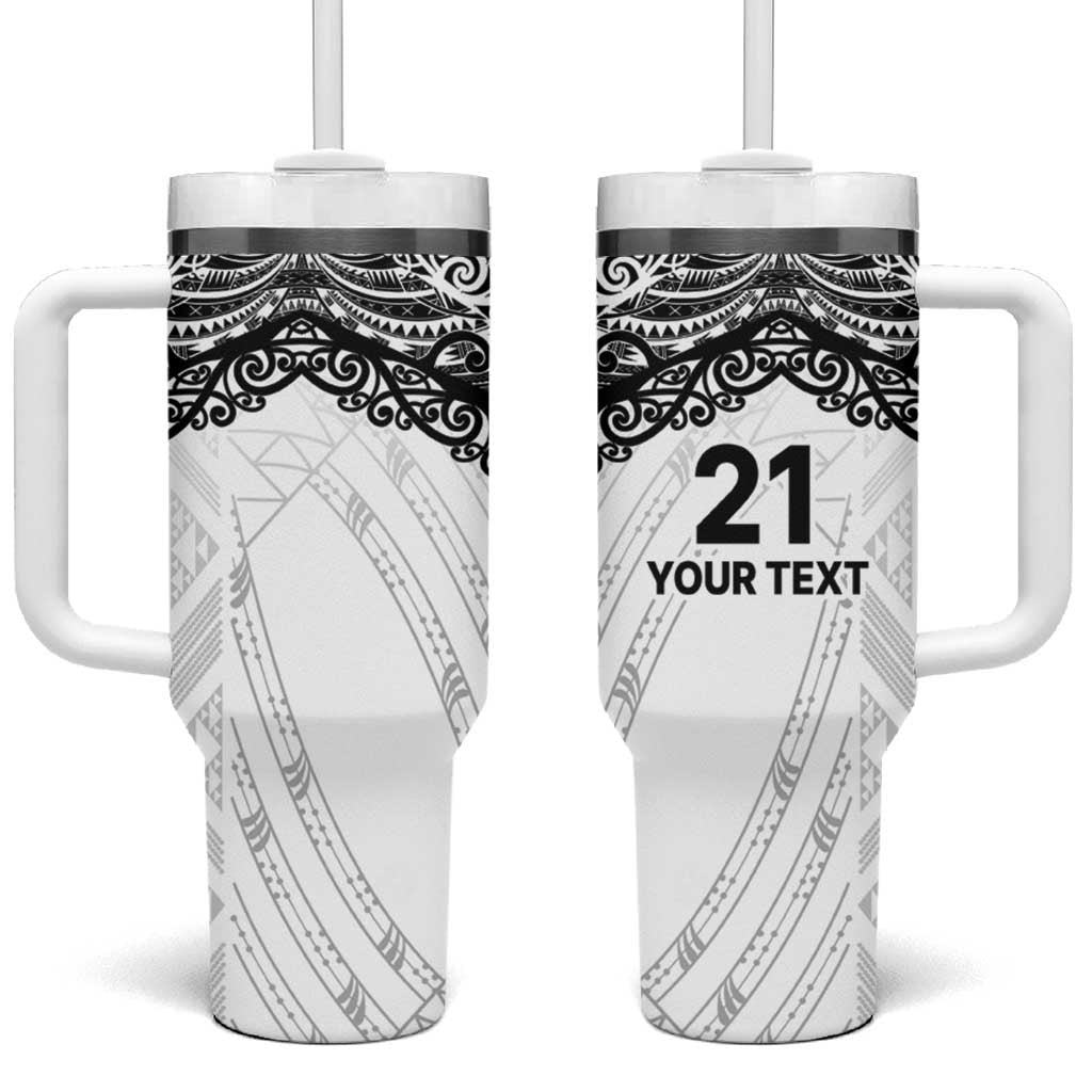 New Zealand Koru Fern Custom Stanley Quencher 40oz Stainless Steel Tumbler With Handle