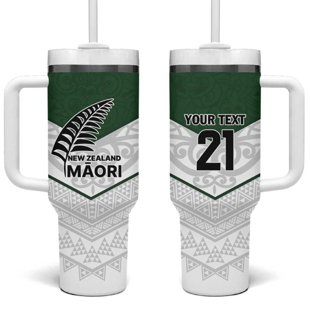  New Zealand Maori Niho Taniwha Custom Stanley Quencher 40oz Stainless Steel Tumbler With Handle