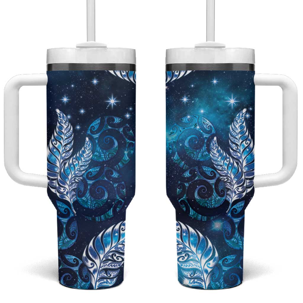 New Zealand Matariki Custom Stanley Quencher 40oz Stainless Steel Tumbler With Handle