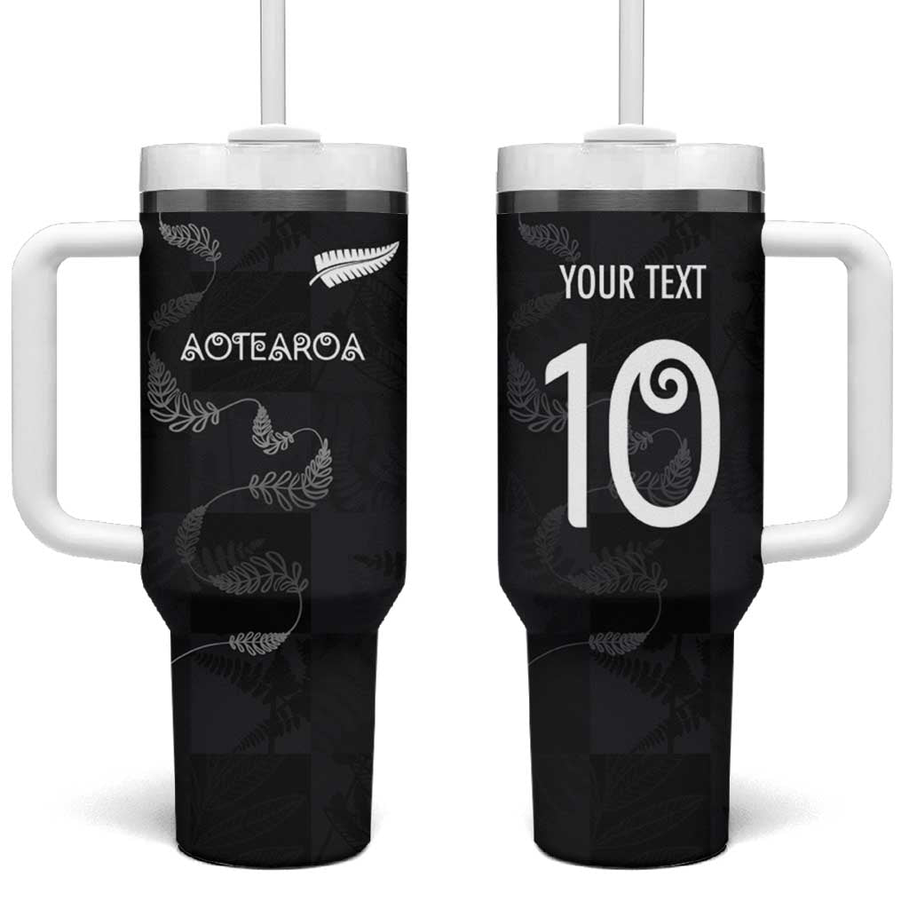  New Zealand Rugby Custom Stanley Quencher 40oz Stainless Steel Tumbler With Handle