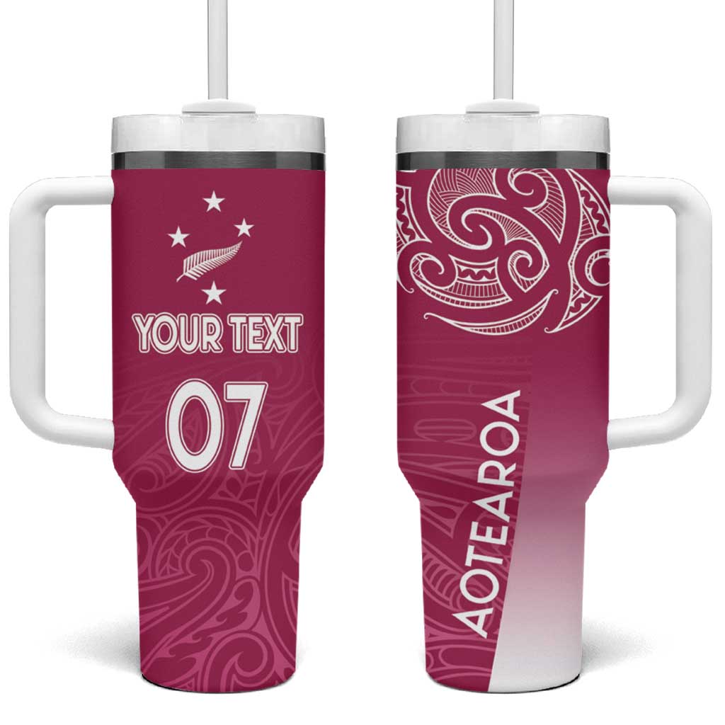 New Zealand Rugby Custom Stanley Quencher 40oz Stainless Steel Tumbler With Handle