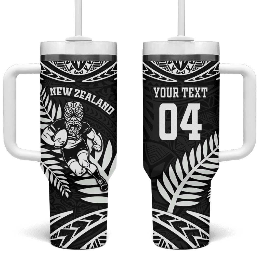  New Zealand Rugby Custom Stanley Quencher 40oz Stainless Steel Tumbler With Handle