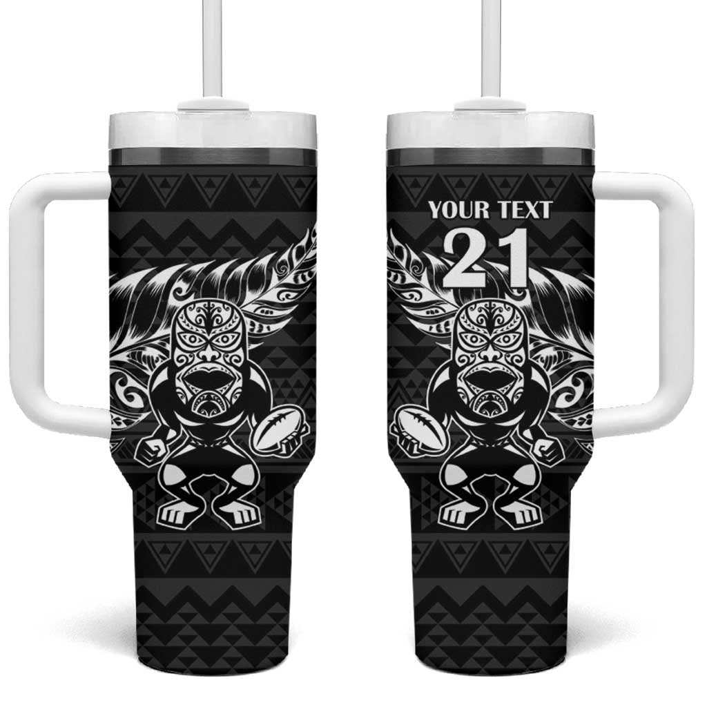 New Zealand Rugby Warrior Custom Stanley Quencher 40oz Stainless Steel Tumbler With Handle