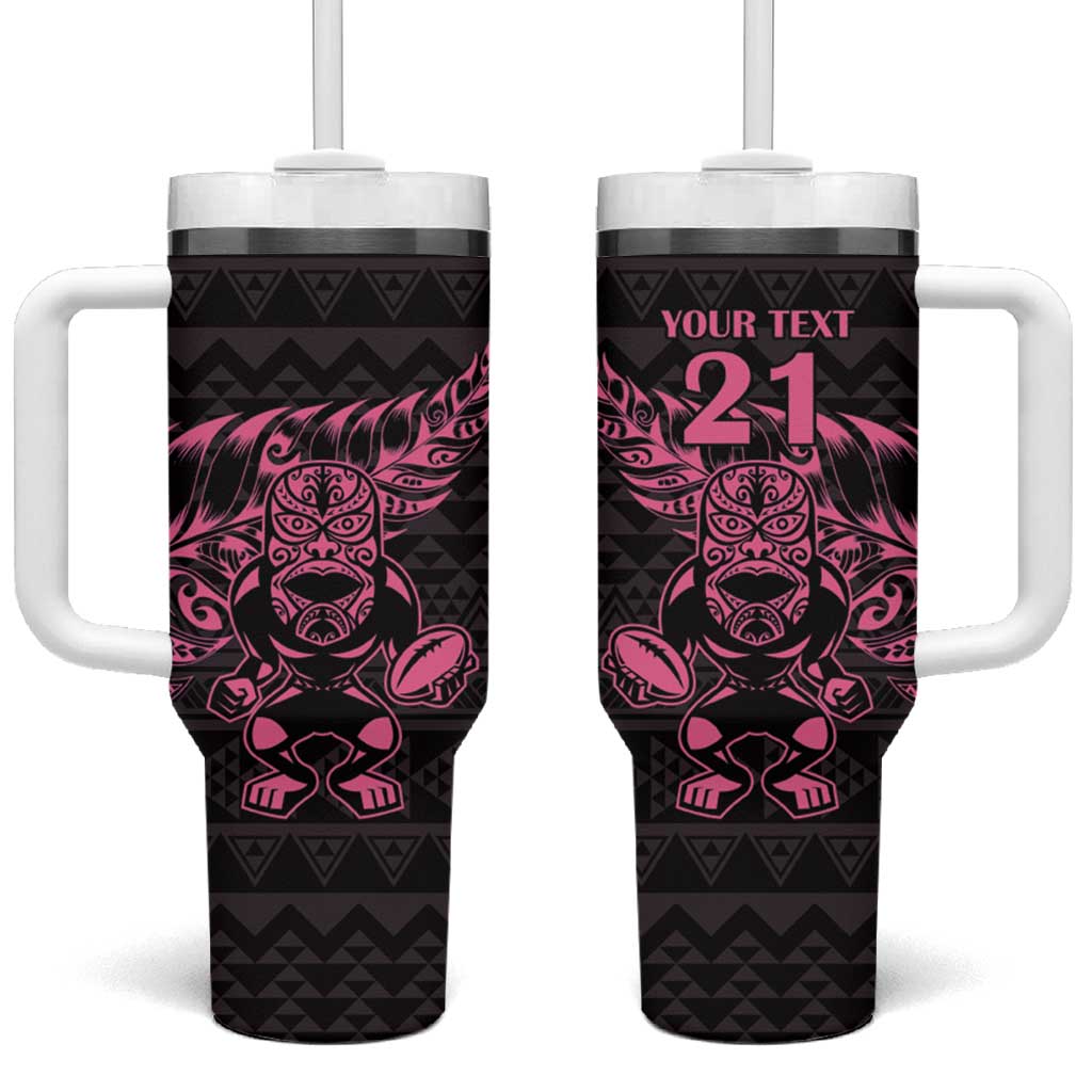 New Zealand Rugby Warrior Custom Stanley Quencher 40oz Stainless Steel Tumbler With Handle