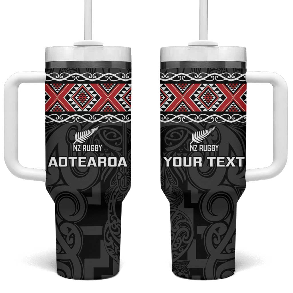  New Zealand Silver Fern Rugby Custom Stanley Quencher 40oz Stainless Steel Tumbler With Handle