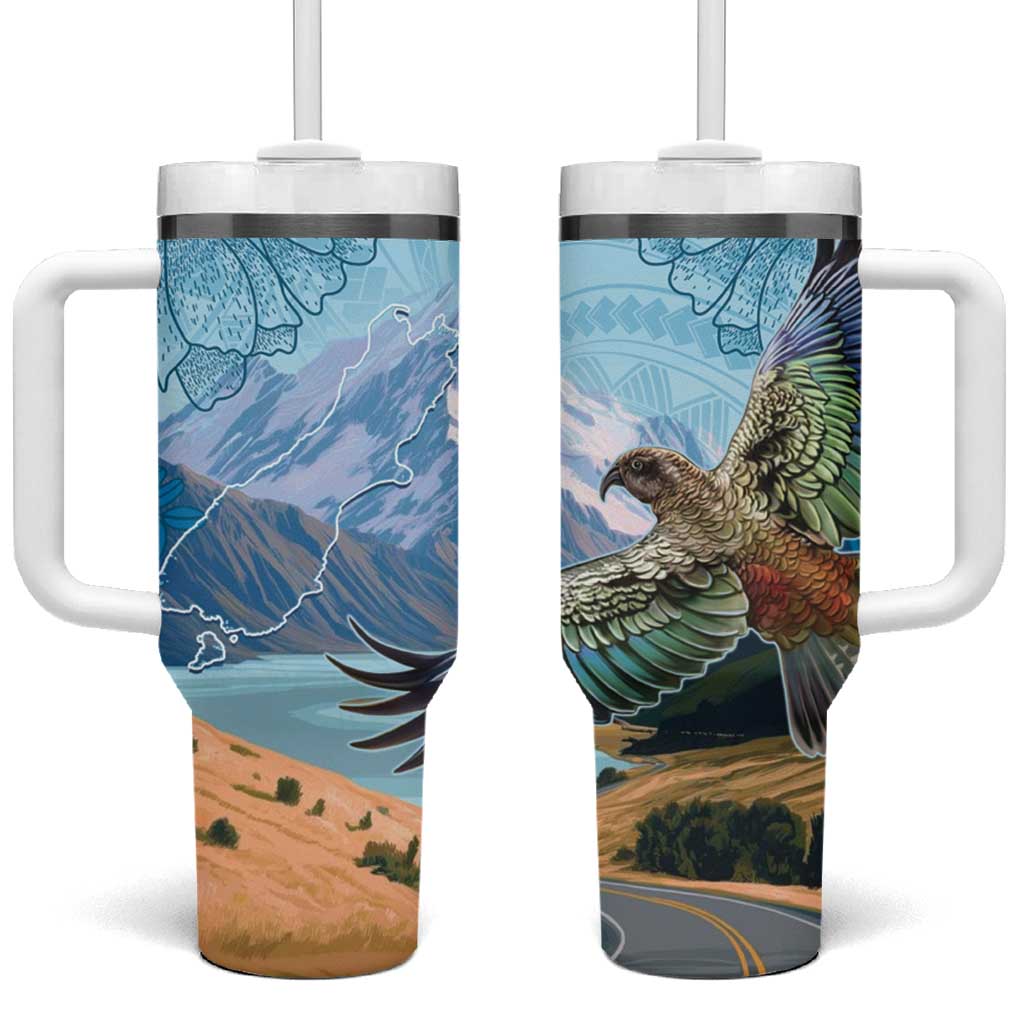 New Zealand South Island Custom Stanley Quencher 40oz Stainless Steel Tumbler With Handle