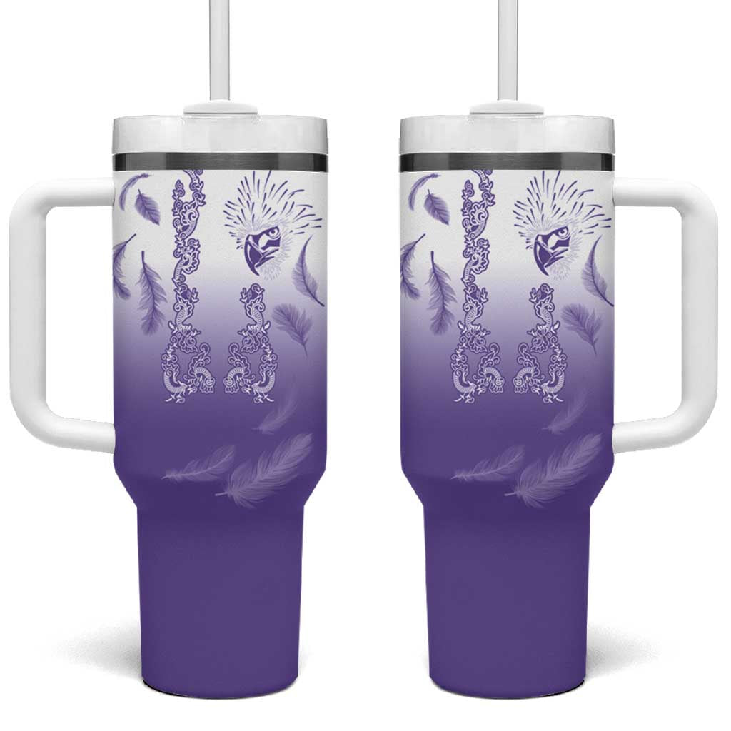 Philippines National Costume Style Custom Stanley Quencher 40oz Stainless Steel Tumbler With Handle