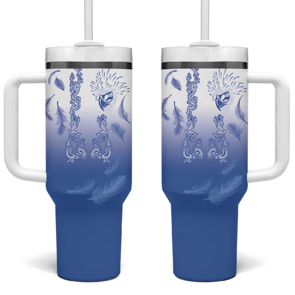 Philippines National Costume Style Custom Stanley Quencher 40oz Stainless Steel Tumbler With Handle