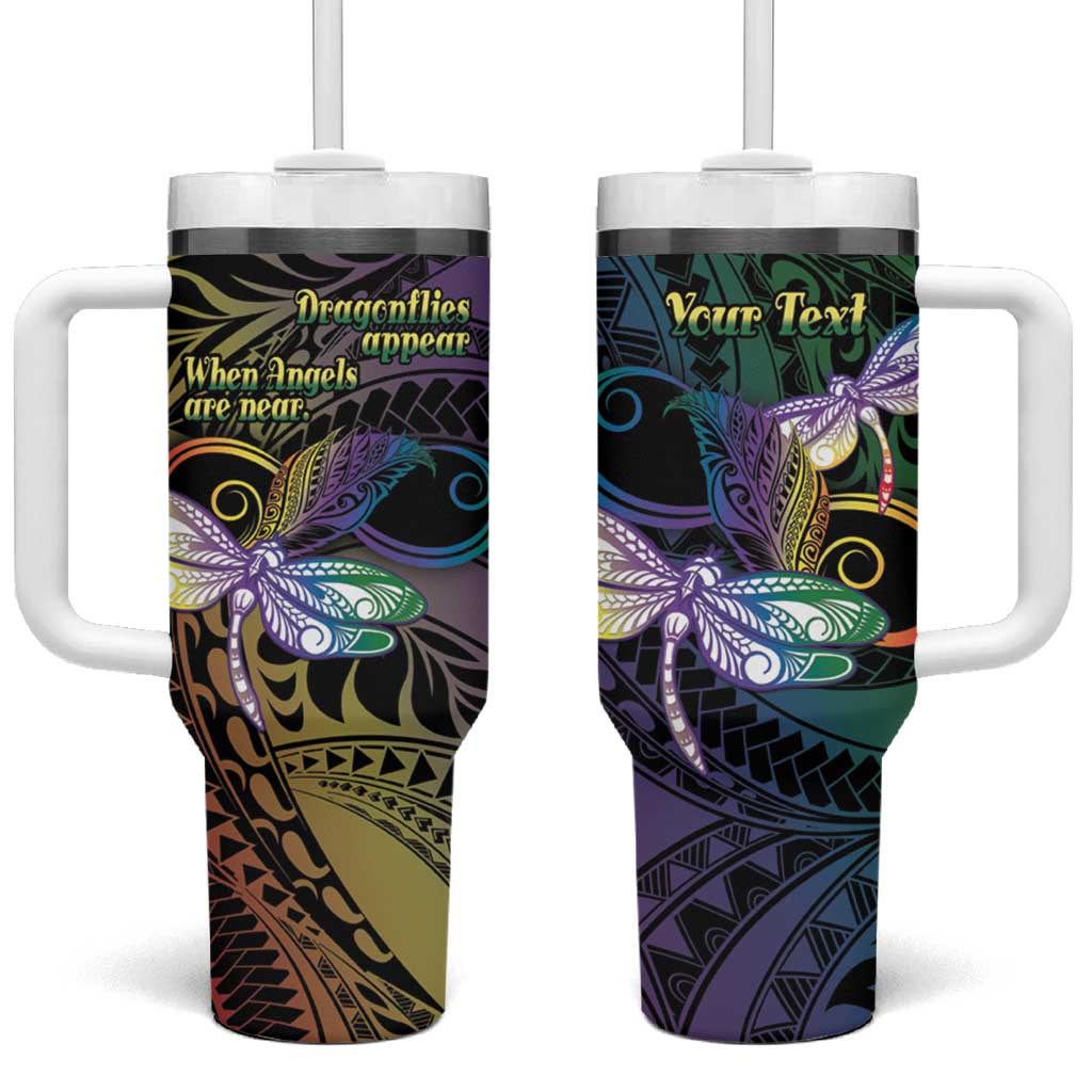 Polynesian Memorial Custom Stanley Quencher 40oz Stainless Steel Tumbler With Handle