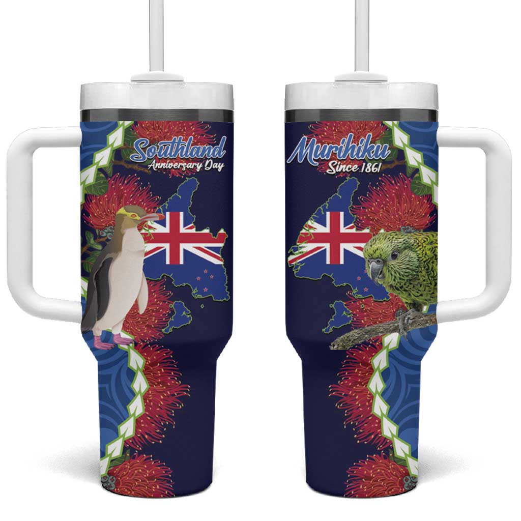 Southland Anniversary Day Custom Stanley Quencher 40oz Stainless Steel Tumbler With Handle