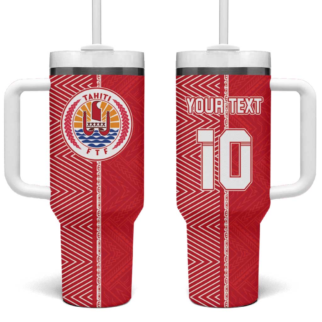  Tahiti Football-Iron Warriors Custom Stanley Quencher 40oz Stainless Steel Tumbler With Handle