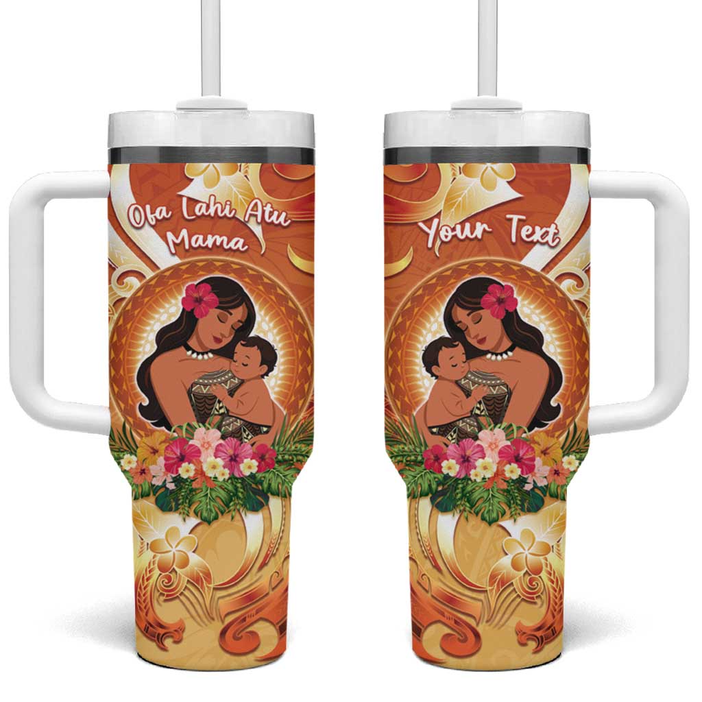 Tonga Mother's Day Custom Stanley Quencher 40oz Stainless Steel Tumbler With Handle