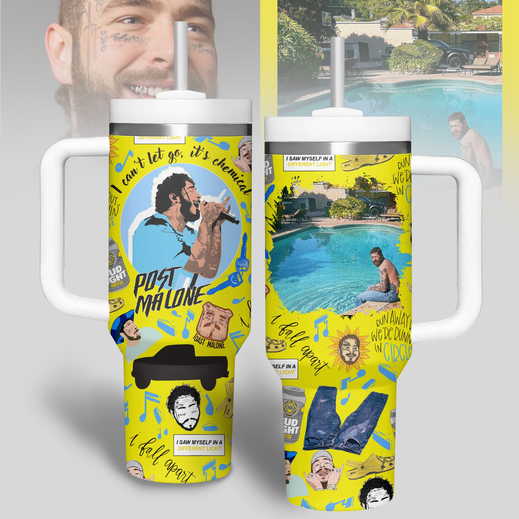 Batman Movies Custom Stanley Quencher 40oz Stainless Steel Tumbler With Handle
