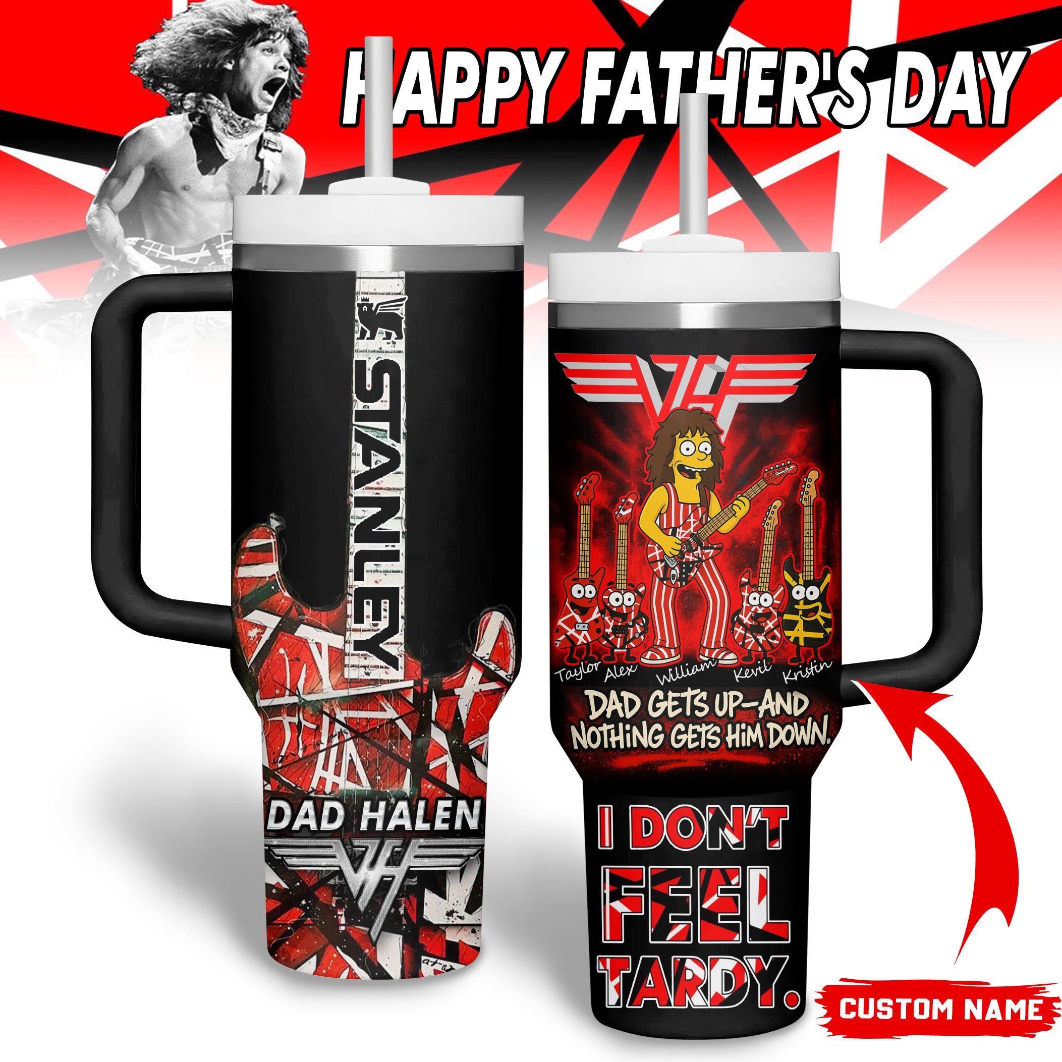 Deadpool Wolverine Movies Custom Stanley Quencher 40oz Stainless Steel Tumbler With Handle