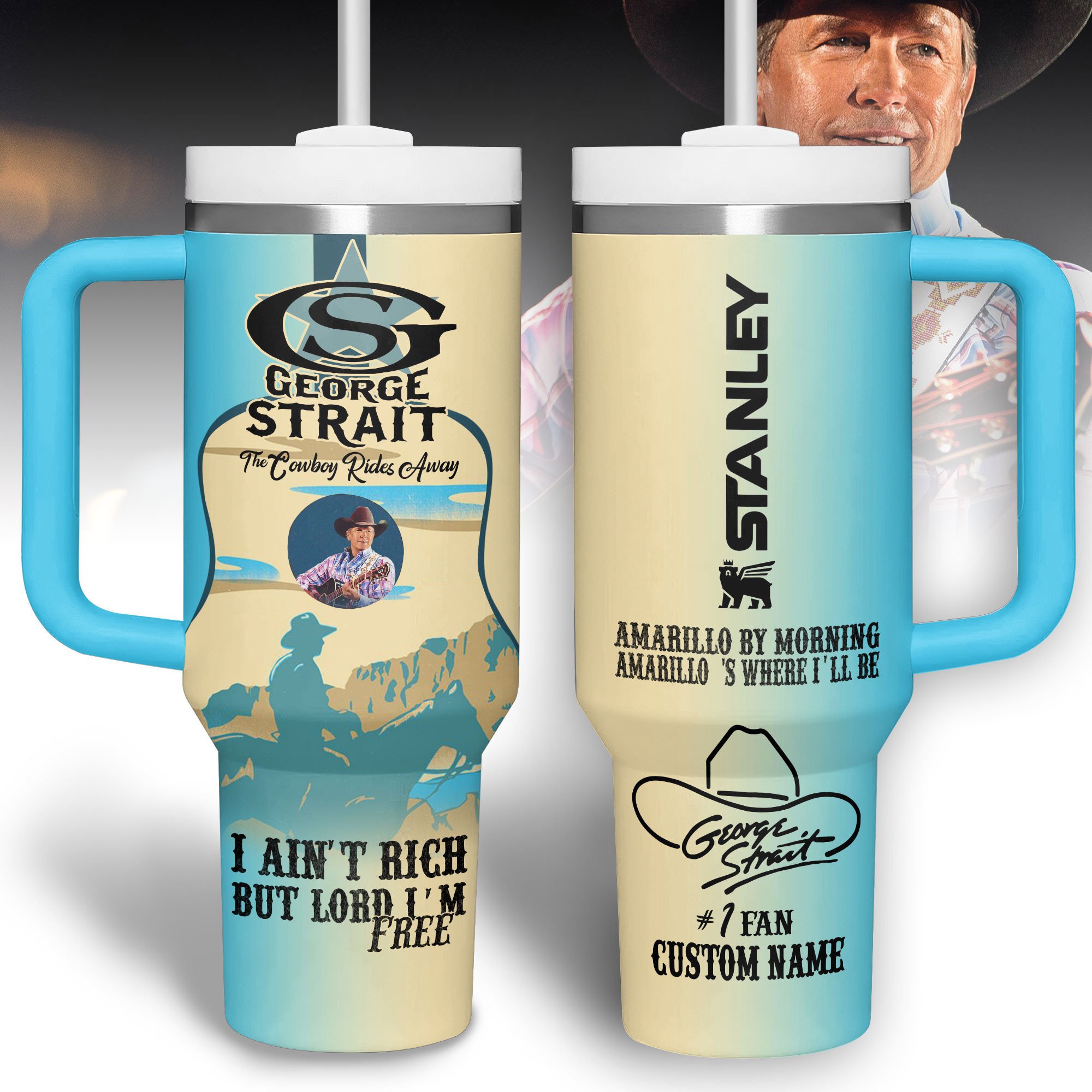 Insane Clown Posse Music Custom Stanley Quencher 40oz Stainless Steel Tumbler With Handle