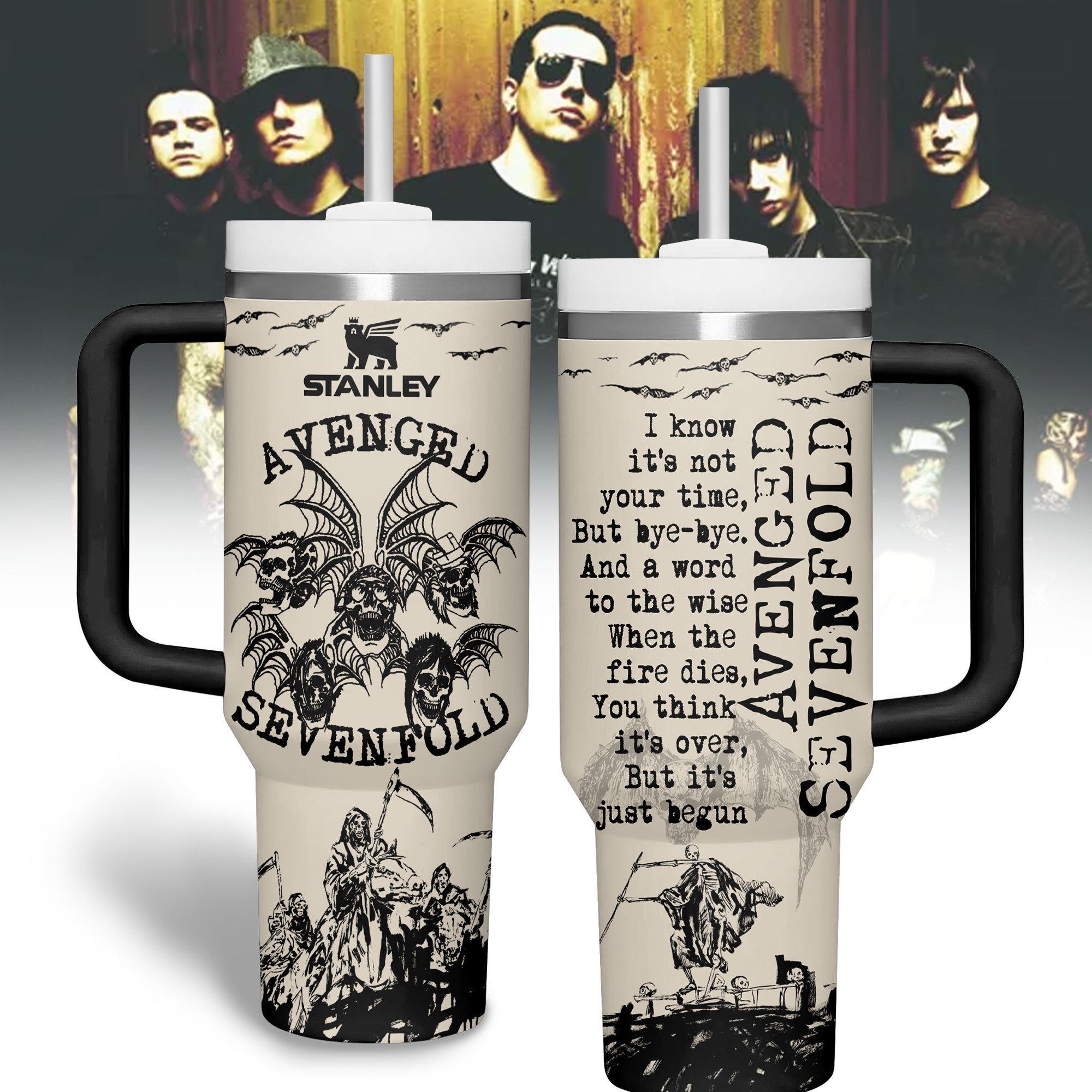 Jesus Custom Stanley Quencher 40oz Stainless Steel Tumbler With Handle