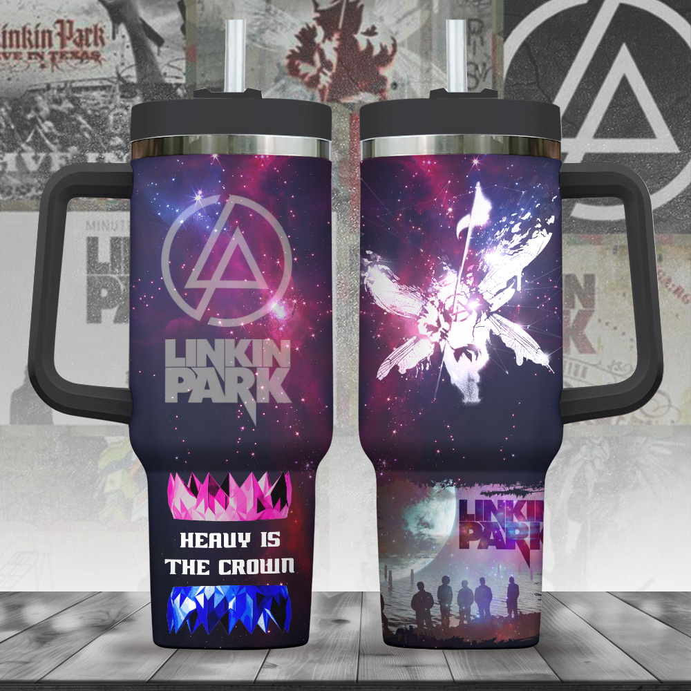 Linkin Park Music Custom Stanley Cup 40 oz 30 oz Tumbler With Handle