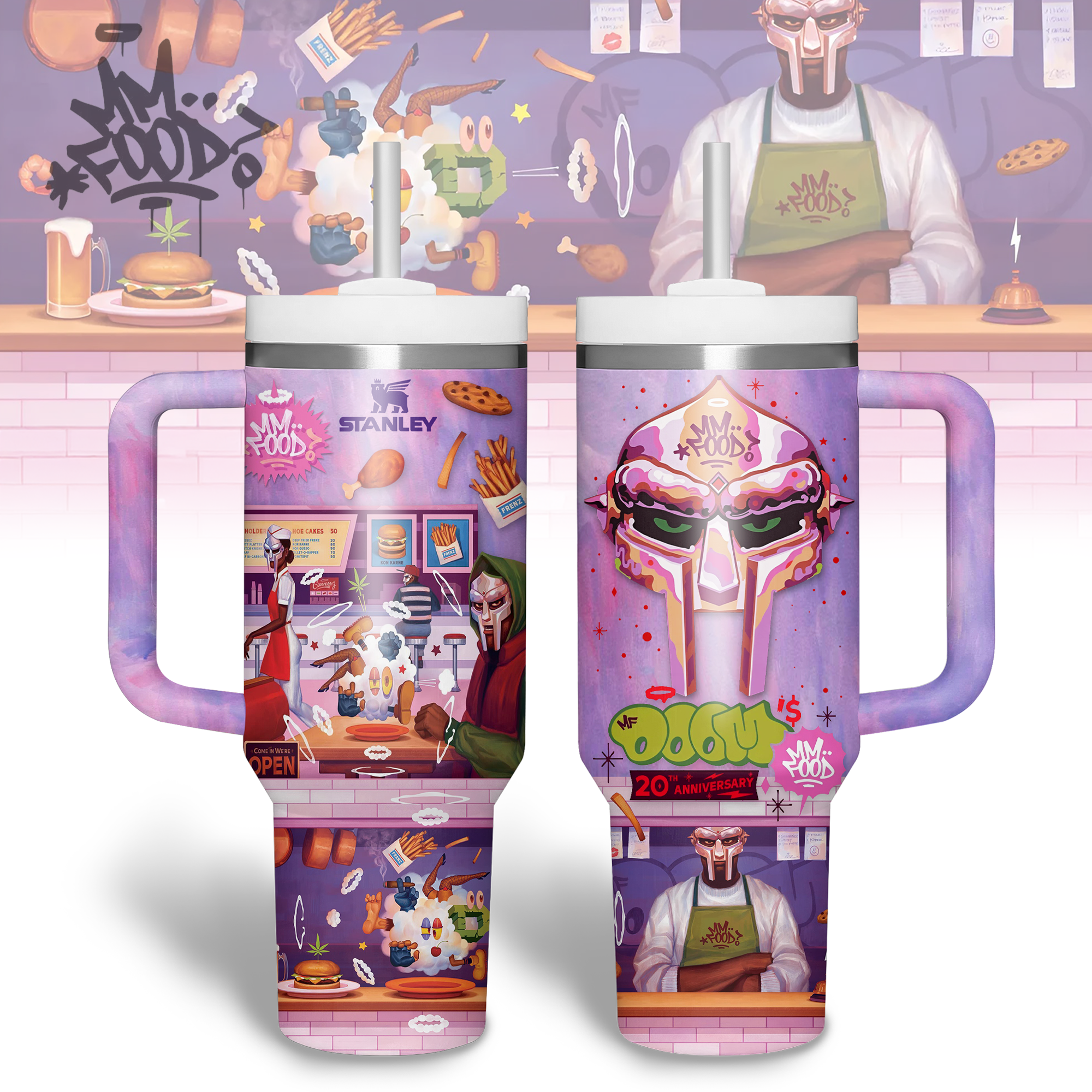 Ohio State Buckeyes NCAA Custom Stanley Quencher 40oz Stainless Steel Tumbler With Handle