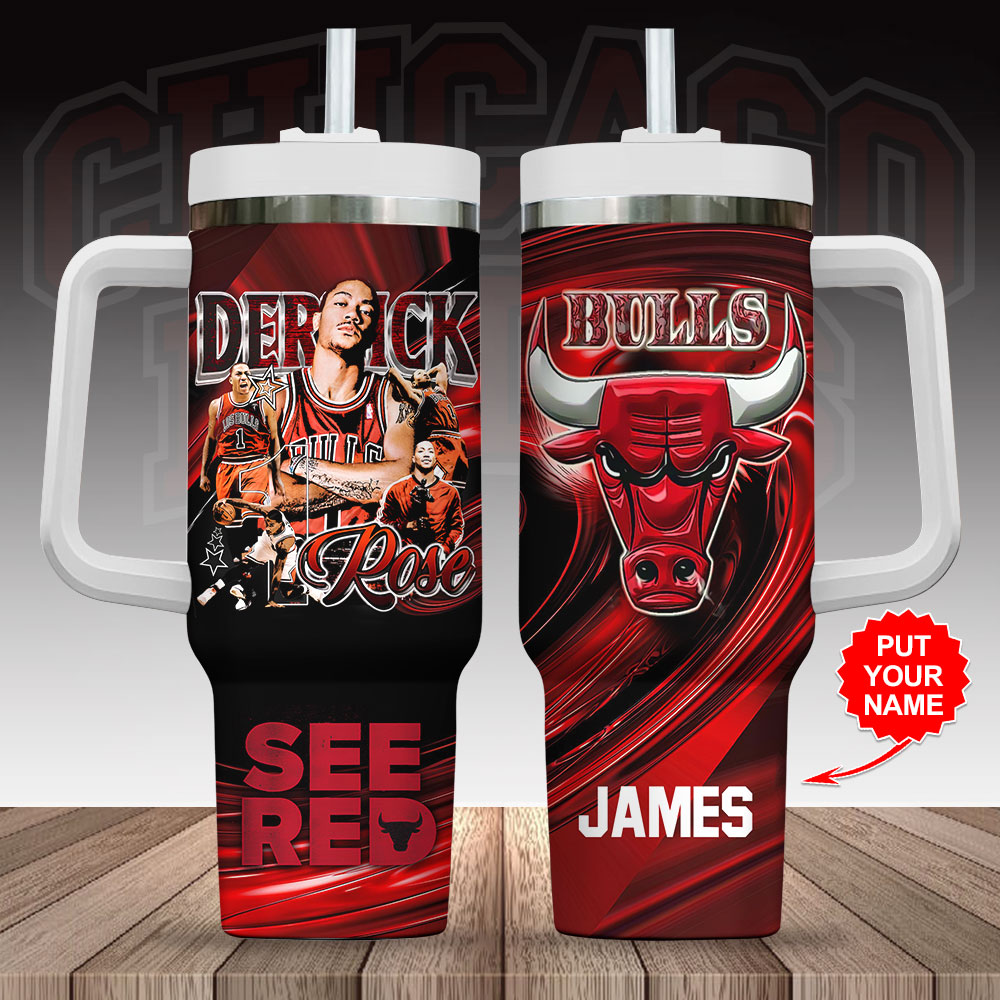 Ohio State Buckeyes NCAA Custom Stanley Quencher 40oz Stainless Steel Tumbler With Handle