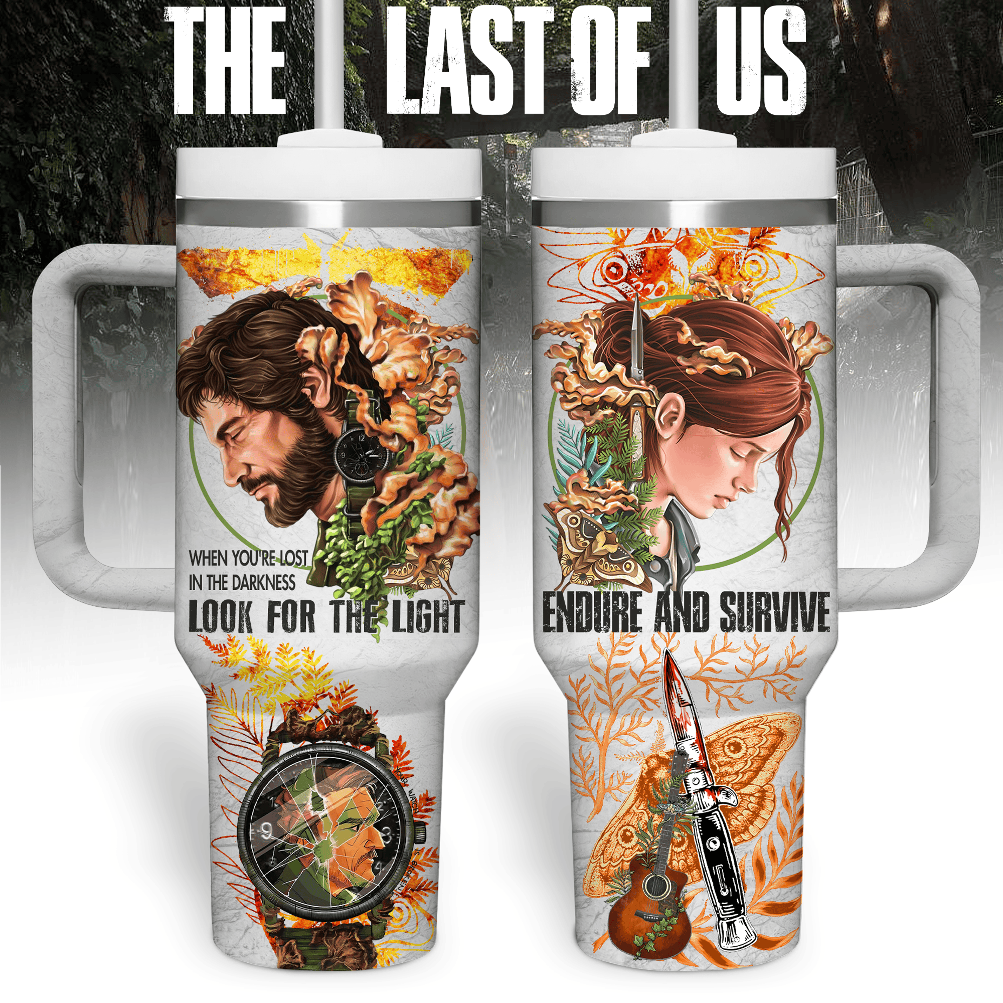 Sinners Movies Custom Stanley Quencher 40oz Stainless Steel Tumbler With Handle