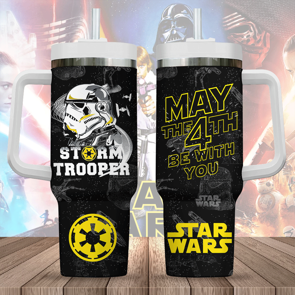 Star Wars Movies Custom Stanley Cup 40 oz 30 oz Tumbler With Handle