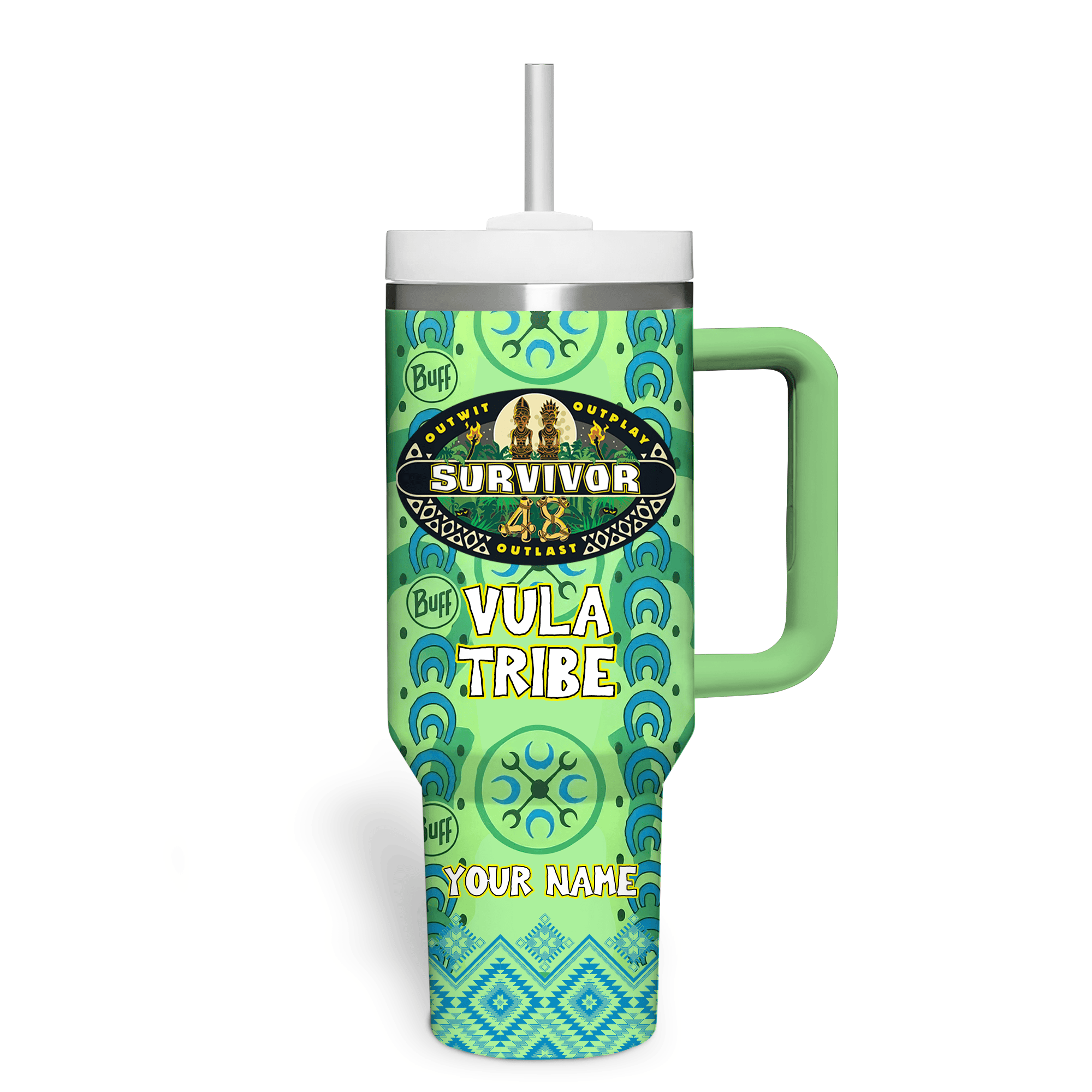 Survivor Games  Custom Stanley Cup 40 oz 30 oz Tumbler With Handle
