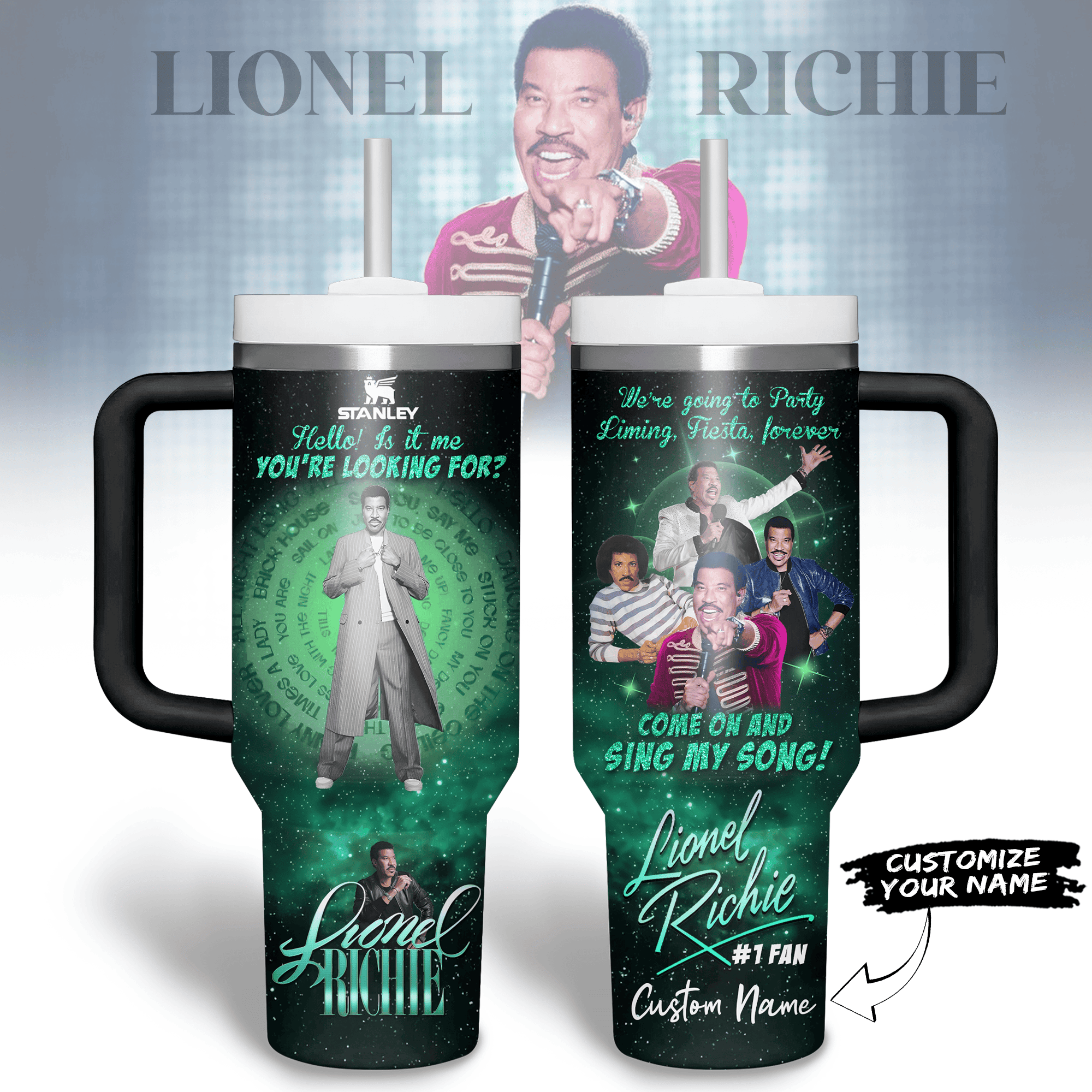 Survivor Games  Custom Stanley Quencher 40oz Stainless Steel Tumbler With Handle