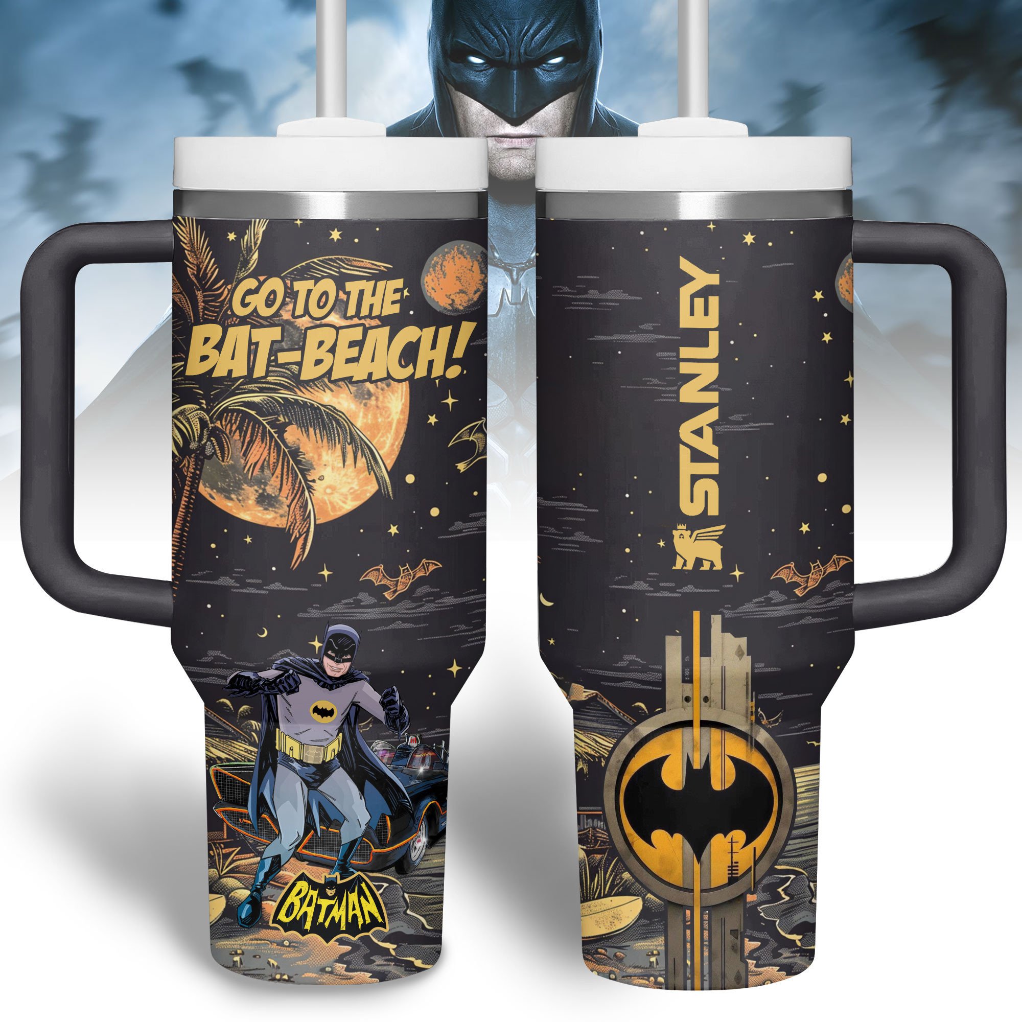 Survivor Games  Custom Stanley Quencher 40oz Stainless Steel Tumbler With Handle