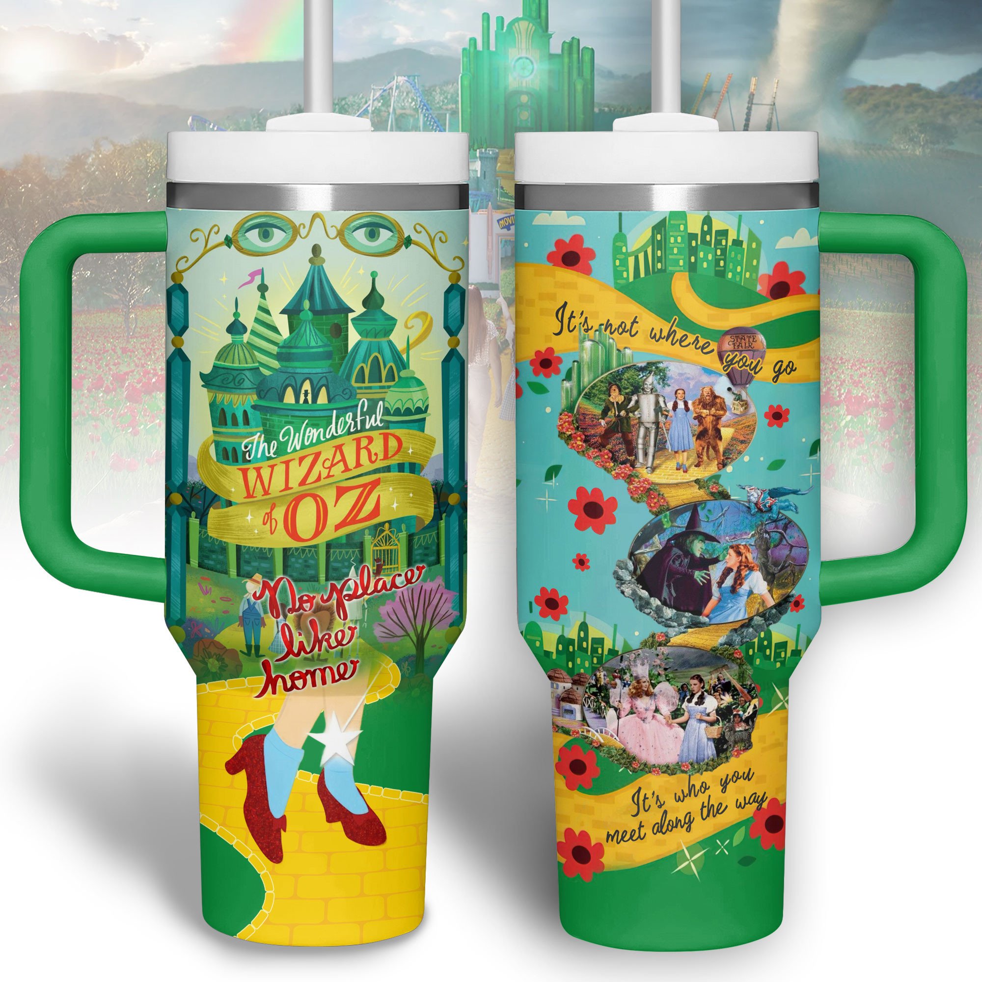 The Wizard of Oz Movies Custom Stanley Cup 40 oz 30 oz Tumbler With Handle