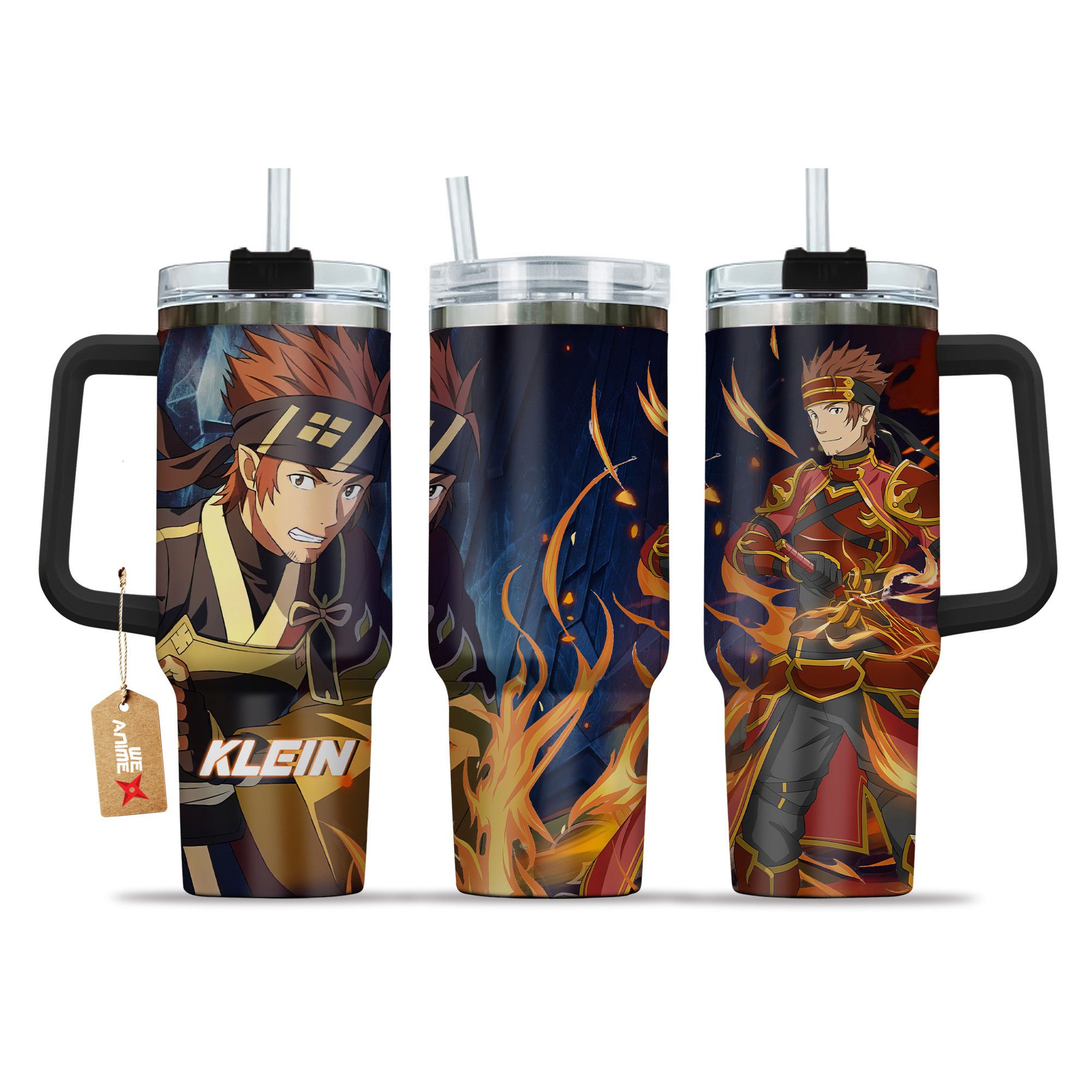 Ryoutarou Tsuboi (Klein) Sword Art Online Anime Custom Stanley Quencher 40oz Stainless Steel Tumbler With Handle